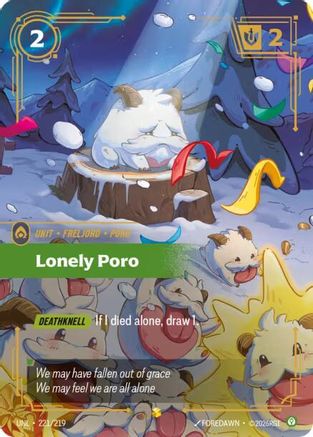 Lonely Poro (Overnumbered) (UNL-221) (Foil)