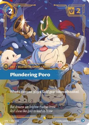 Plundering Poro (Overnumbered) (UNL-222) (Foil)