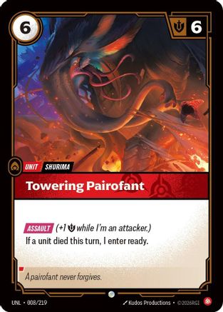 Towering Pairofant (UNL-008)