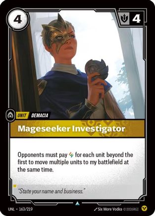 Mageseeker Investigator (UNL-163)