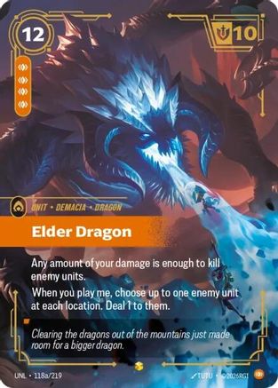 Elder Dragon (Alternate Art) (UNL-118a) (Foil)