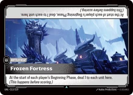 Frozen Fortress (UNL-212) (Foil)