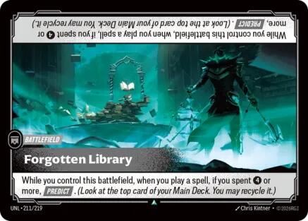 Forgotten Library (UNL-211) (Foil)
