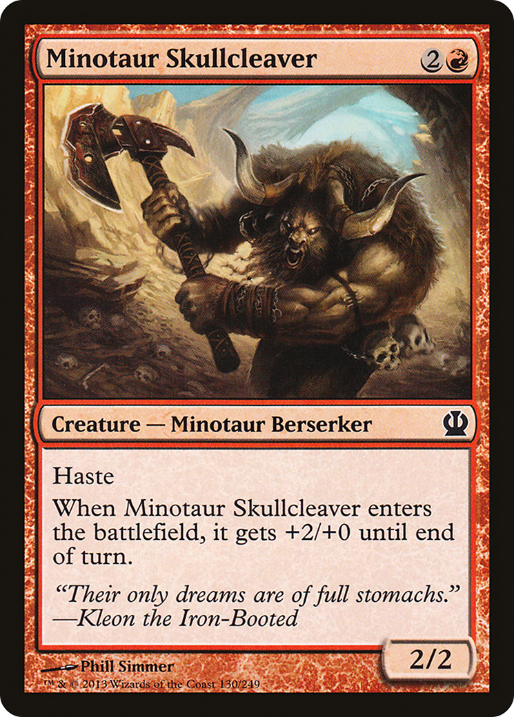 Minotaur Skullcleaver (THS-130)
