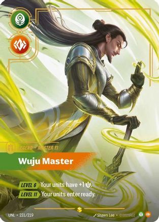 Master Yi - Wuju Master (Overnumbered) (UNL-231) (Foil)