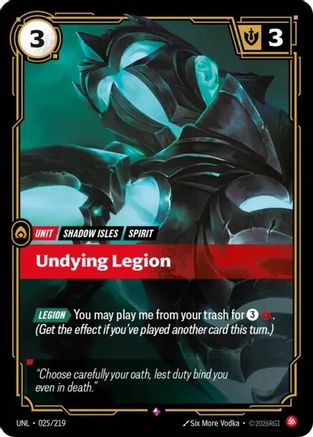 Undying Legion (UNL-025) (Foil)