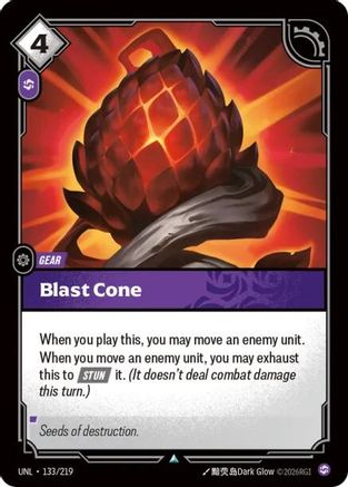 Blast Cone (UNL-133)