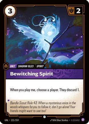 Bewitching Spirit (UNL-121) (Foil)