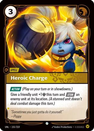 Heroic Charge (UNL-155) (Foil)