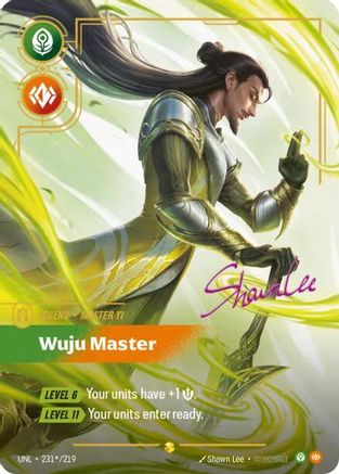 Master Yi - Wuju Master (Signature) (UNL-231*) (Foil)