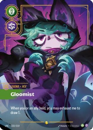 Vex - Gloomist (Overnumbered) (UNL-232) (Foil)
