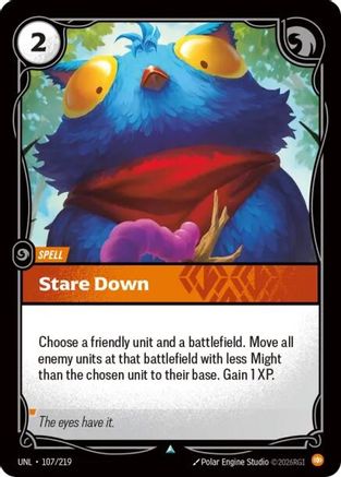 Stare Down (UNL-107)