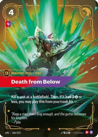 Death from Below (UNL-186) (Foil)