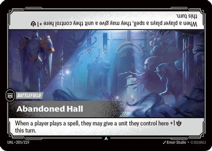 Abandoned Hall (UNL-205)