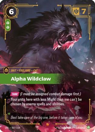 Alpha Wildclaw (UNL-057) (Foil)
