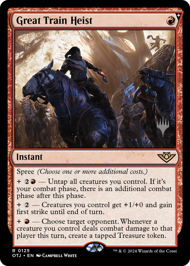 Great Train Heist (PPOTJ-125P) (Foil)