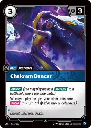 Chakram Dancer (UNL-071) (Foil)