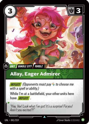 Allay, Eager Admirer (UNL-041)