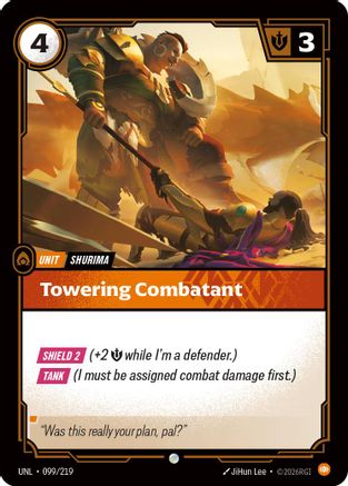 Towering Combatant (UNL-099)
