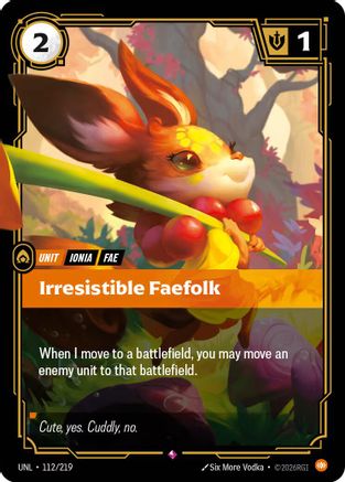 Irresistible Faefolk (UNL-112) (Foil)