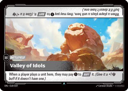 Valley of Idols (UNL-218) (Foil)