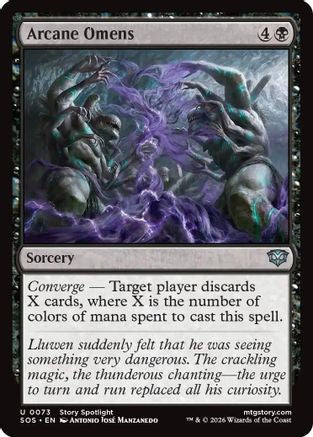 Arcane Omens (SOS-073) (Foil)