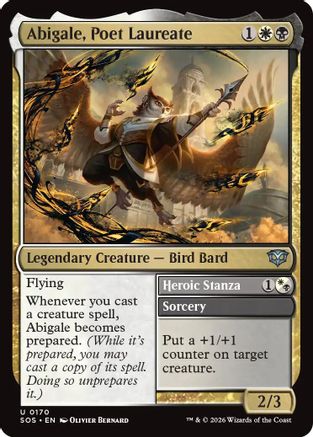 Abigale, Poet Laureate (SOS-170) (Foil)