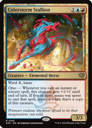 Colorstorm Stallion (SOS-180) (Foil)
