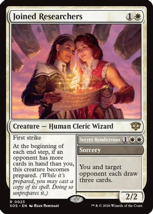 Joined Researchers (SOS-023)
