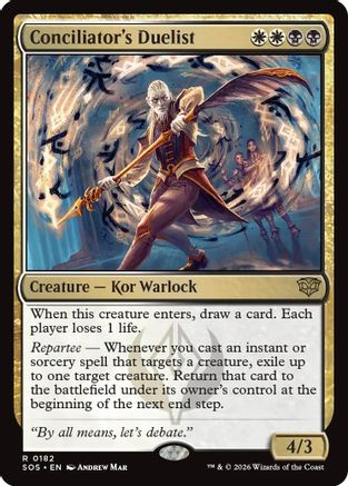 Conciliator's Duelist (SOS-182) (Foil)
