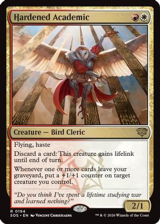 Hardened Academic (SOS-194) (Foil)