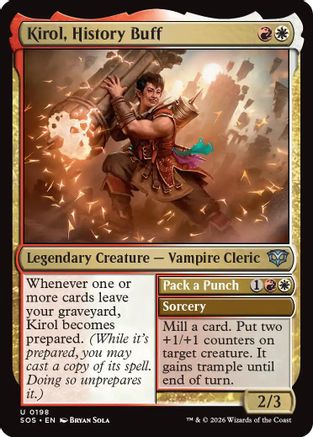 Kirol, History Buff (SOS-198) (Foil)