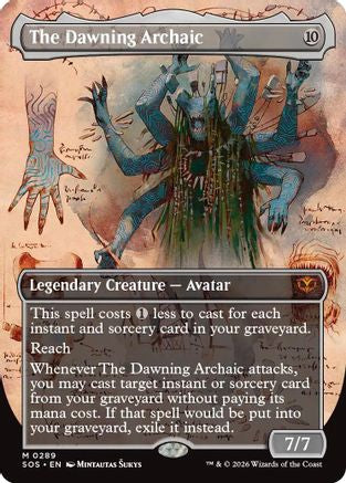 The Dawning Archaic (Borderless) (SOS-289) (Foil)