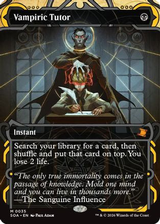 Vampiric Tutor (SOA-035) (Foil)