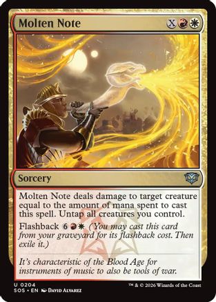 Molten Note (SOS-204) (Foil)
