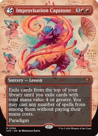 Improvisation Capstone (Borderless) (SOS-294) (Foil)