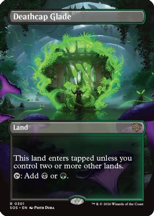 Deathcap Glade (Borderless) (SOS-301) (Foil)