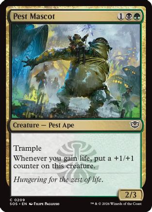 Pest Mascot (SOS-209) (Foil)