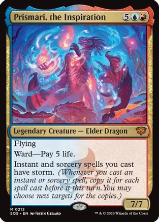 Prismari, the Inspiration (SOS-212) (Foil)