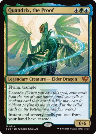 Quandrix, the Proof (SOS-218) (Foil)