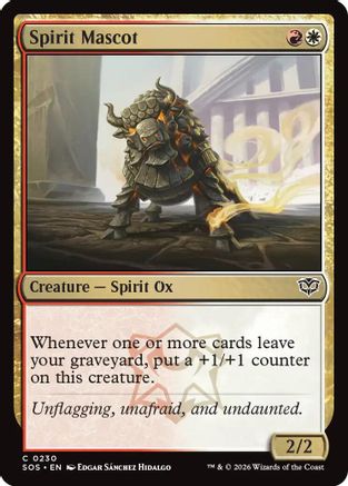 Spirit Mascot (SOS-230) (Foil)