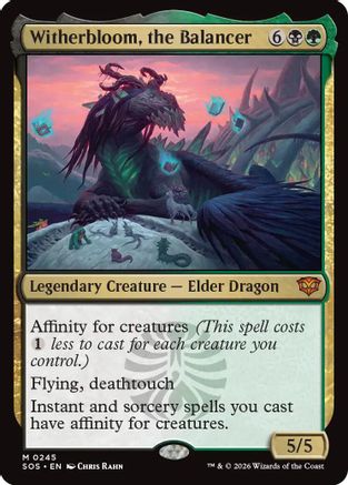 Witherbloom, the Balancer (SOS-245) (Foil)