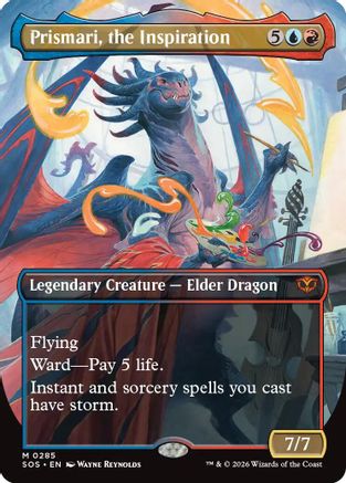 Prismari, the Inspiration (Borderless) (SOS-285)