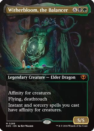 Witherbloom, the Balancer (Borderless) (SOS-288)