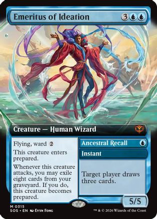 Emeritus of Ideation (Extended Art) (SOS-315) (Foil)