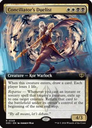 Conciliator's Duelist (Extended Art) (SOS-348) (Foil)