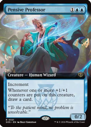 Pensive Professor (Extended Art) (SOS-321)