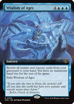 Wisdom of Ages (Extended Art) (SOS-323)