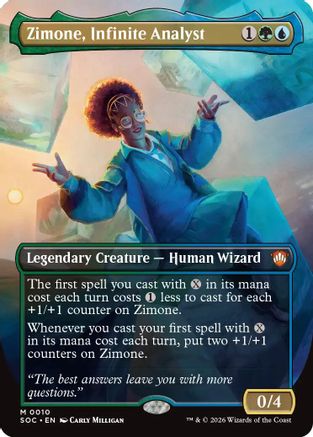 Zimone, Infinite Analyst (Borderless) (SOC-010)