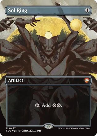 Sol Ring (Borderless) (SOC-427) (Foil)